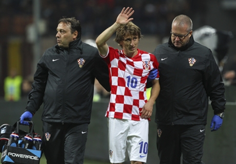 Modric out for three months