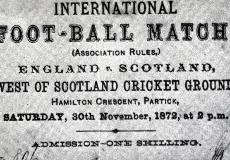 Escocia - Inglaterra: Partido más antiguo