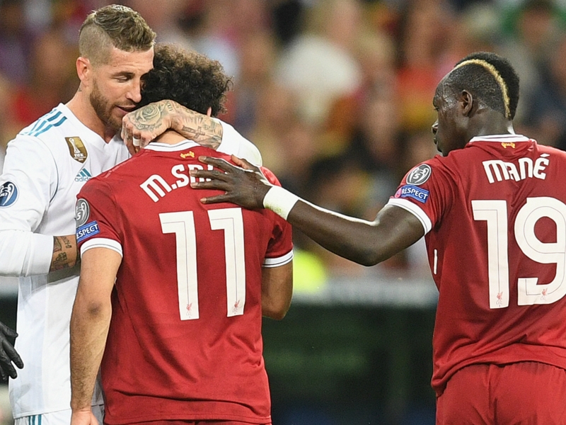 'Clever' Ramos and Salah injury not to blame for Liverpool's final defeat, insists Robertson