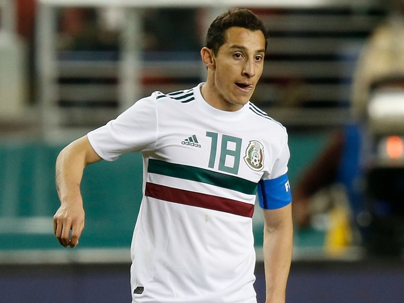 Guardado, Moreno, Reyes ruled out of Mexico's send-off match