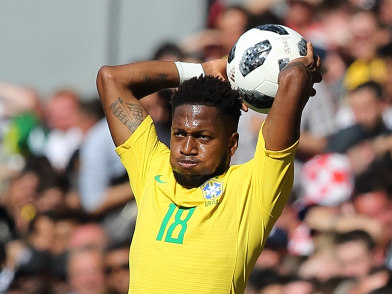 Brazil's Fred evasive on reports of Manchester United move