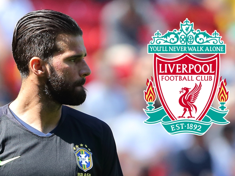 Liverpool complete record £65m signing of Alisson from Roma