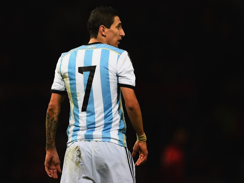 Argentina winger Angel di Maria