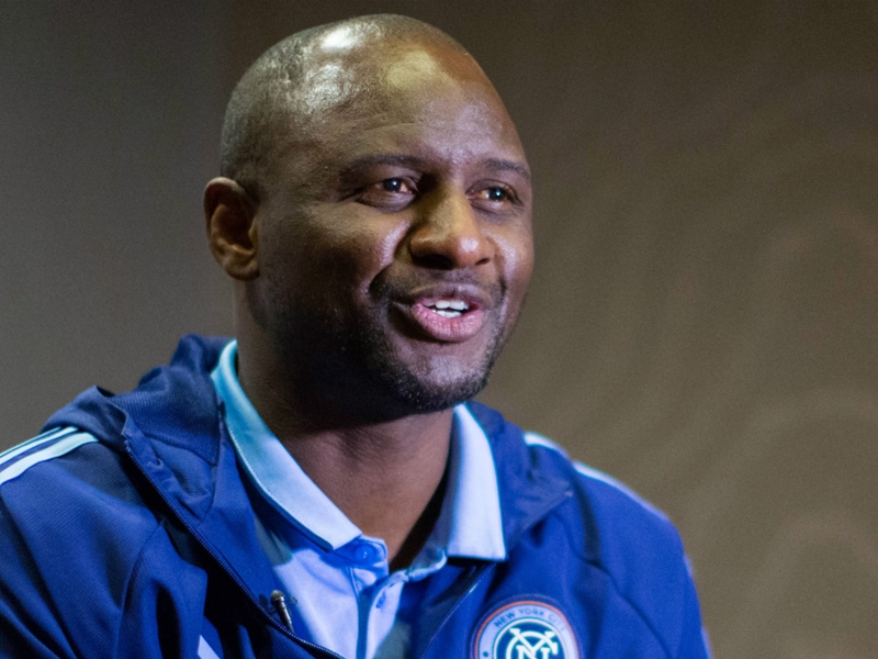 Man City confirm New York City FC boss Vieira has taken Nice job