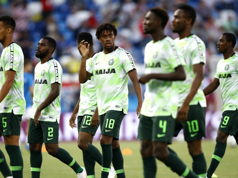Nigeria arrive Saint Petersburg for last-16 battle with Argentina