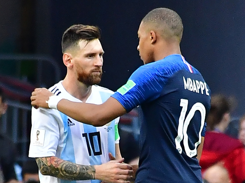 مبابي: ميسي؟ يمكنني أن أكون أفضل منه بكثير مبابي: ميسي؟ يمكنني أن أكون أفضل منه بكثير