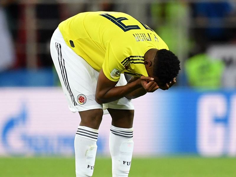 Shootout loss to England 'a tremendous blow' for Colombia's Mina