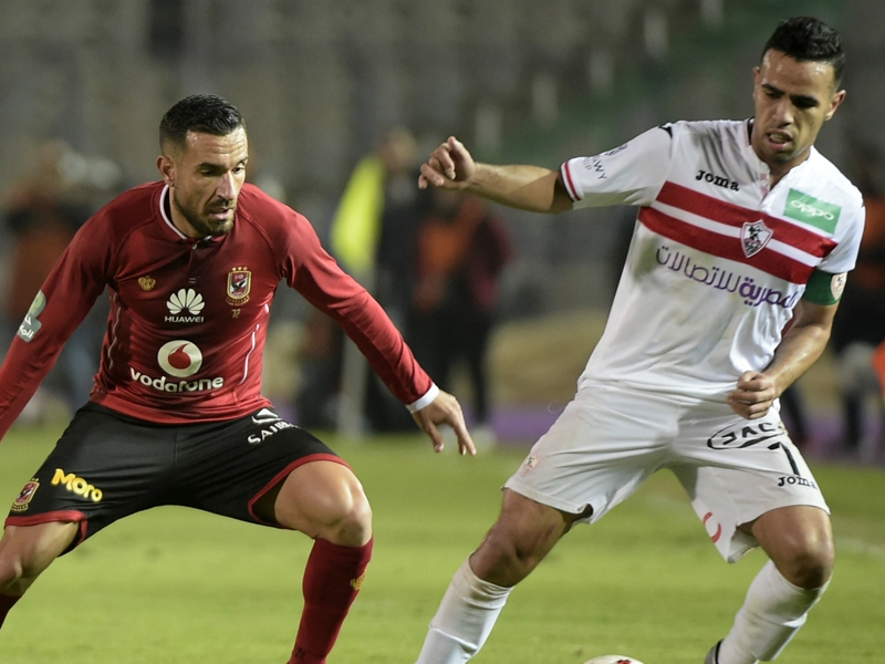 صراع الدوري المصري: المباريات المتبقية للقطبين الكبيرين الأهلي والزمالك صراع الدوري المصري: المباريات المتبقية للقطبين الكبيرين الأهلي والزمالك