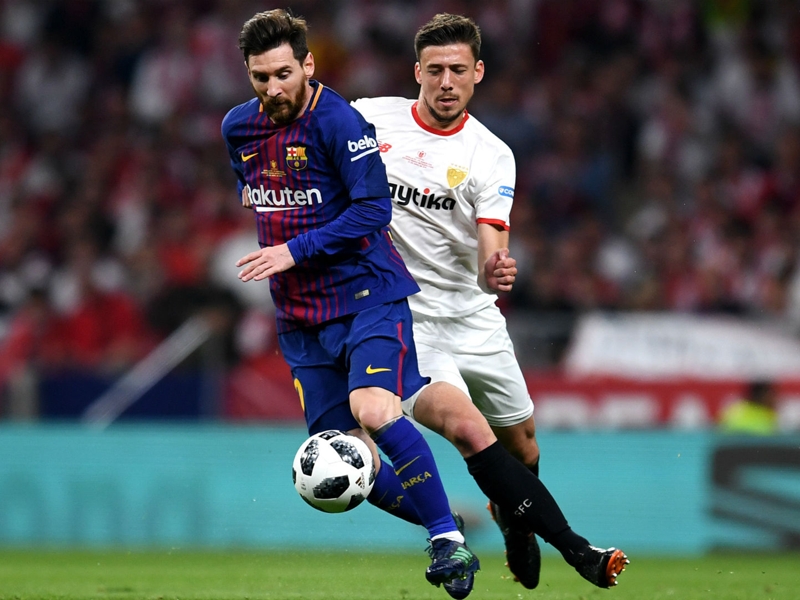 Barca must pay Lenglet's release clause, says Sevilla director Caparros