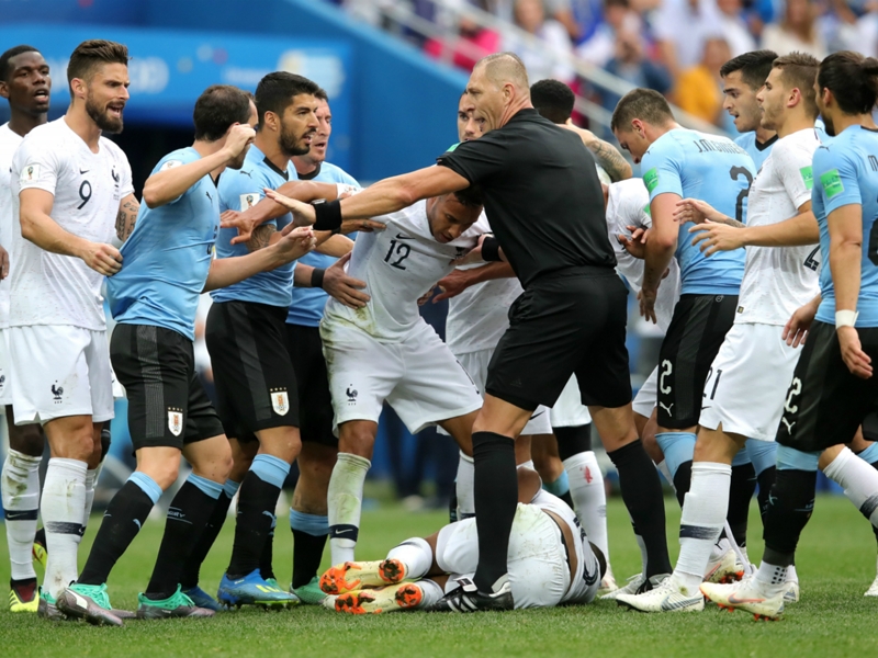 Mbappe warned by Deschamps after quarter-final theatrics for France