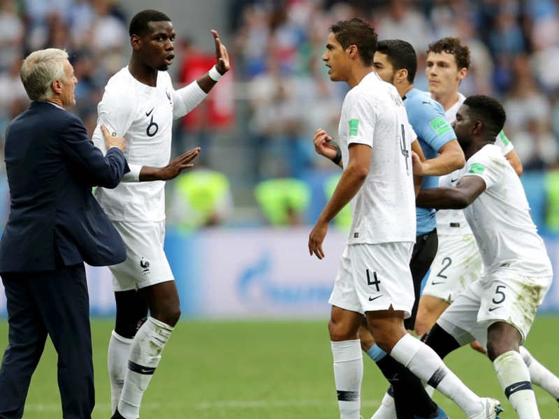 Pogba has Deschamps to thank for avoiding semi-final ban with France