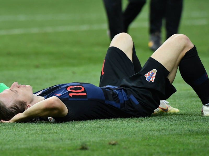 England the biggest winners as exhausted Croatia edge out raucous Russia