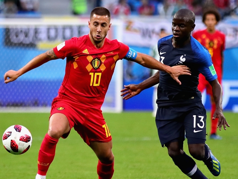 Hazard: Belgium lacked magic to break down 'efficient' France