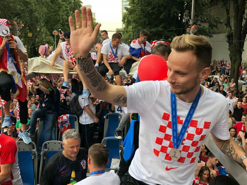 Over 10 per cent of Croatia's population welcomes World Cup heroes home