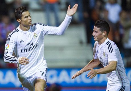 Résumé de match, Eibar-Real Madrid (0-4)