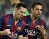 Lionel Messi Xavi Hernandez Barcelona Sevilla Liga BBVA 11222014