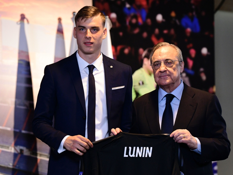 Real Madrid goalkeeper Lunin loaned to Leganes