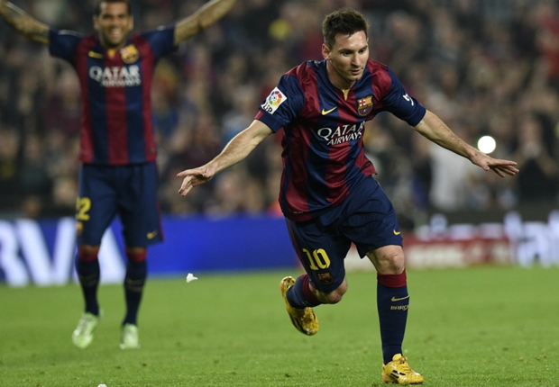 Barcelona 5-1 Sevilla-Messi-smashes-Liga-goalscoring-record-terrific treble