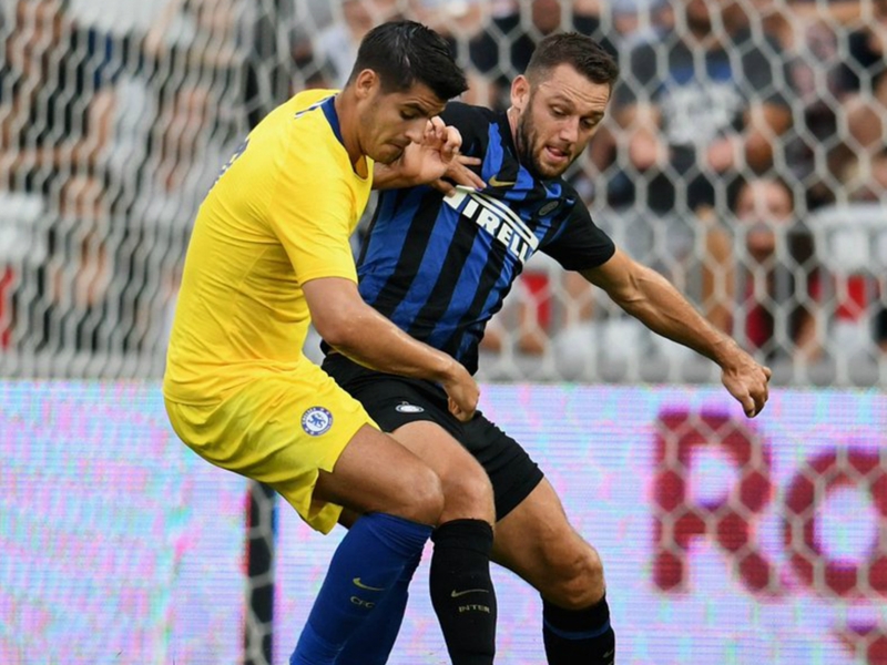 Chelsea 1 Inter 1 (5-4 on penalties): Morata on form as Sarri maintains winning start