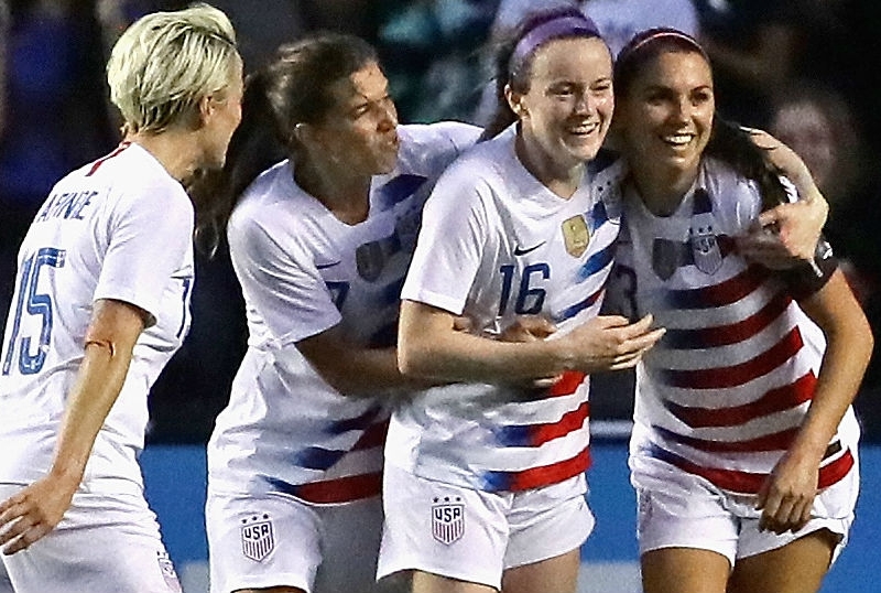 U.S. clinches Tournament of Nations with 4-1 win over Brazil