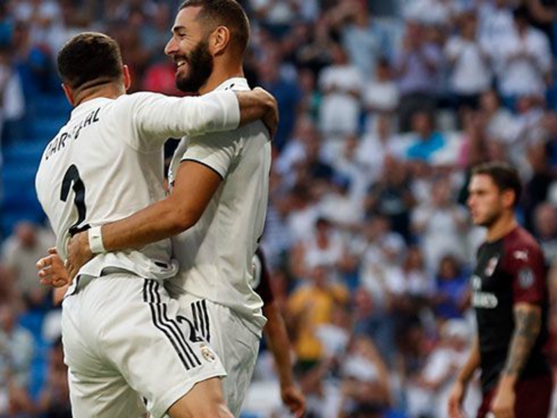 Real Madrid-AC Milan 3-1 - Benzema et Bale offrent au Real une victoire prometteuse pour boucler la préparation