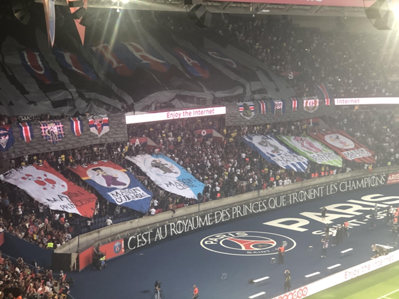 OL-PSG, encadrement des supporters parisiens