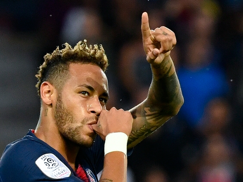 Paris Saint-Germain 3 Caen 0: Neymar opens Tuchel's Ligue 1 account