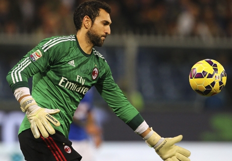 Milan, Diego Lopez a souffert dans les tribunes