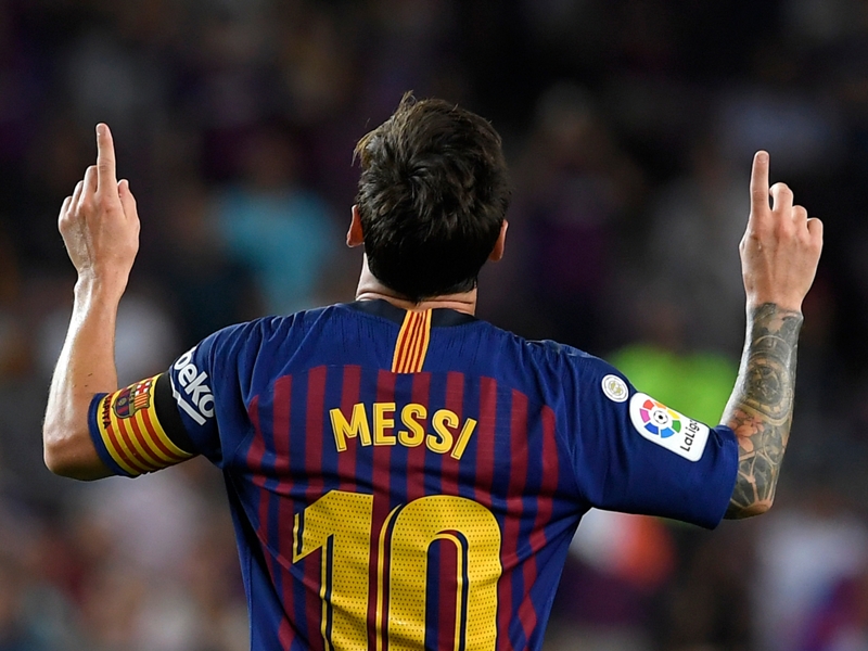 Barcelone - Lionel Messi a marqué le 6000e but de l'histoire de la Liga contre Alavès