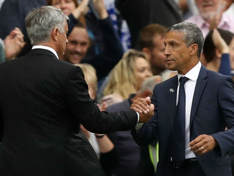 'It's going to be a tough season' - Brighton's Hughton not getting carried away despite Man Utd win