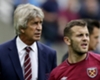 Manuel Pellegrini and Jack Wilshere