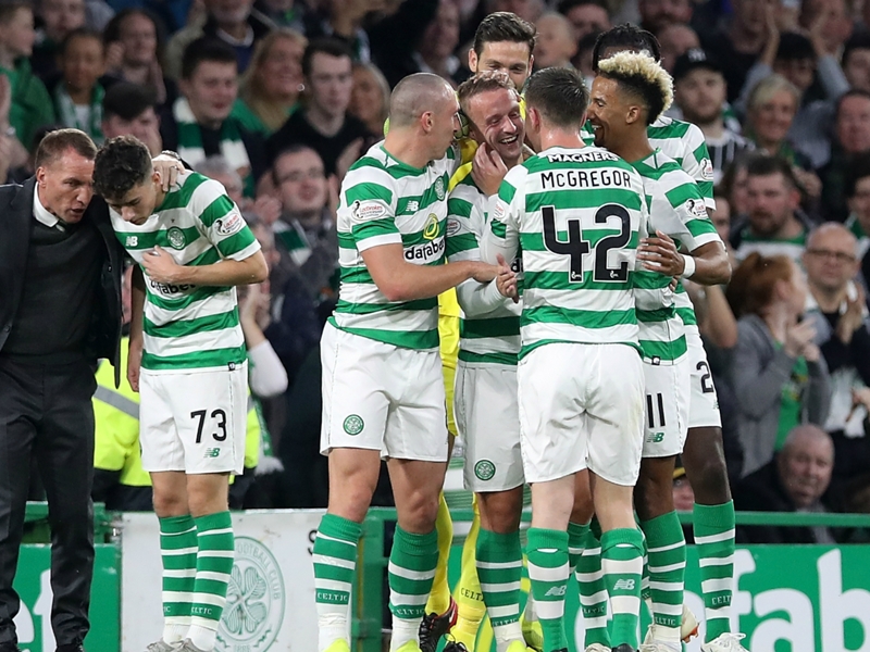 Celtic 3 Suduva 0 (4-1 agg): Griffiths reaches milestone as Hoops progress