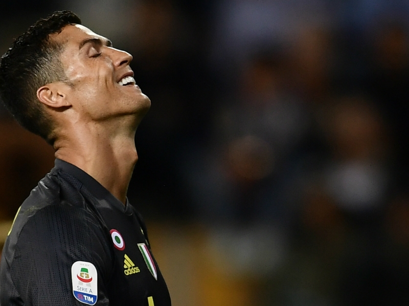 The wait goes on: Ronaldo's 23 attempts without a Juventus goal is more than all his rivals