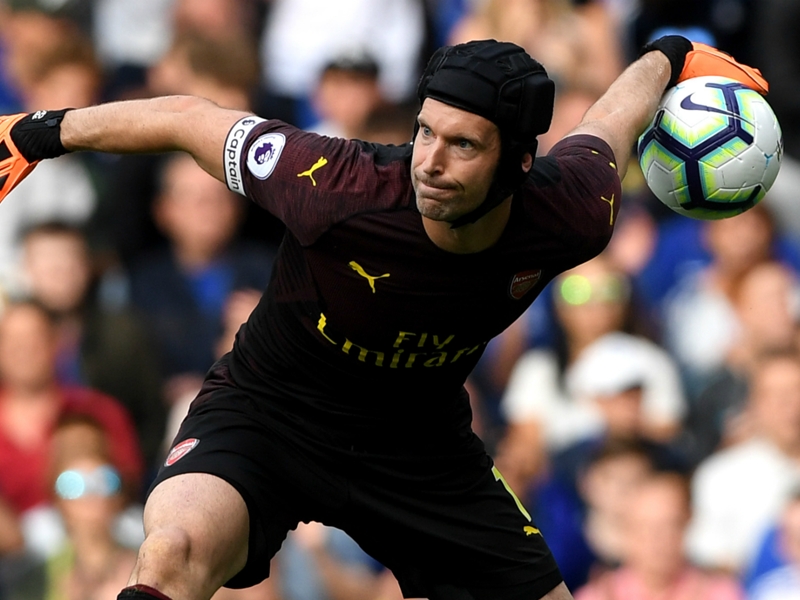 Emery defends Cech after nervy display at Cardiff