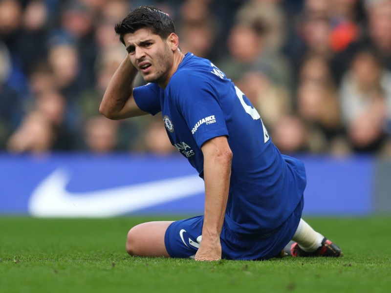 Sarri unworried about misfiring Morata, Giroud