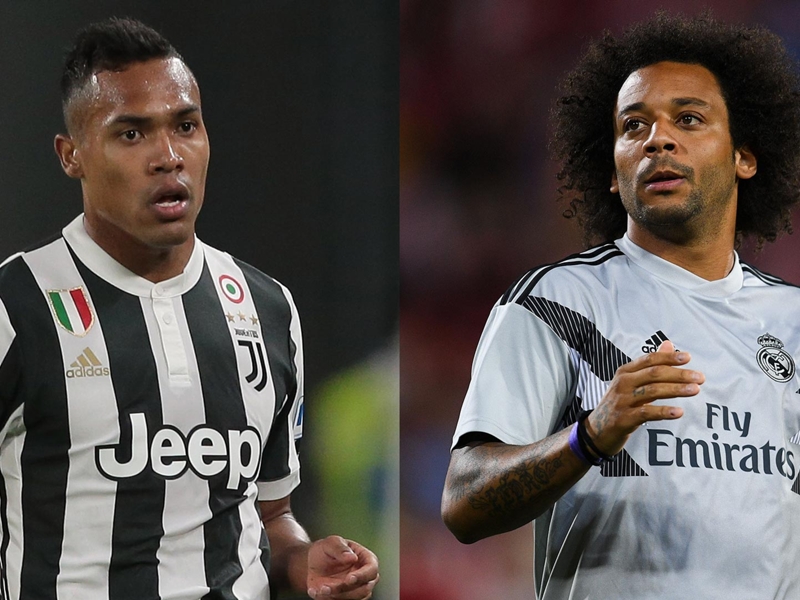 Mercato - Un échange Alex Sandro contre Marcelo entre la Juventus et le Real Madrid ?