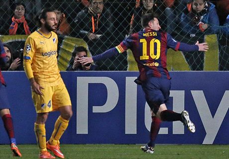 Messi breaks Raul's CL record