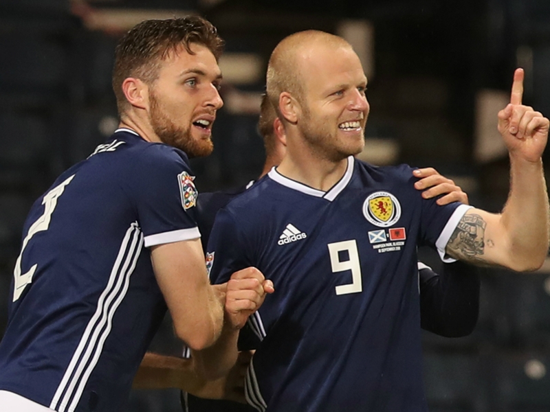 Scotland 2 Albania 0: Naismith inspires hope for McLeish