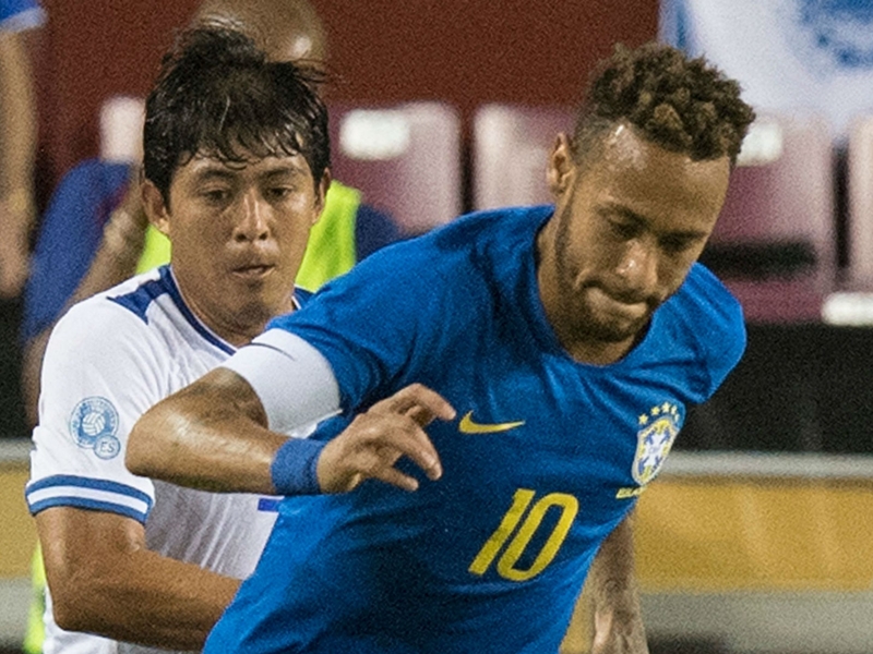Brazil put five past El Salvador