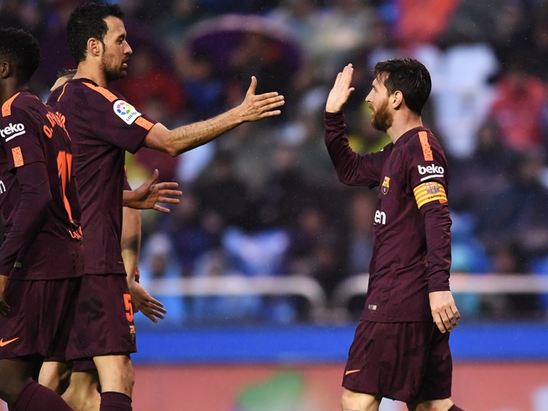 Messi liked Busquets after just three days of training - Guardiola
