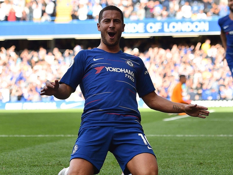 Eden Hazard dans le top 10 des meilleurs buteurs de Chelsea