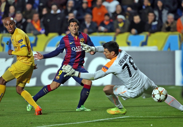 Suarez's first goal boosted Barcelona - Pedro