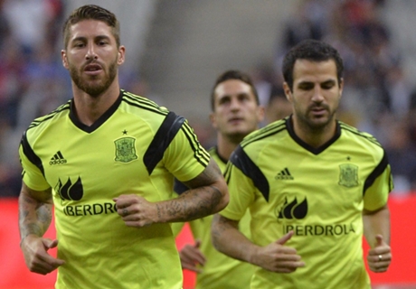 Fabregas and Ramos clear air