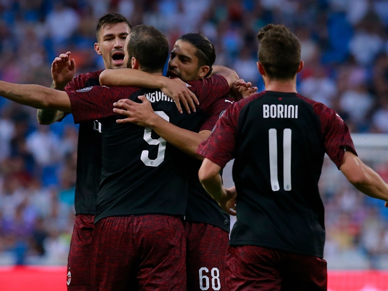 Dudelange 0 AC Milan 1: Deflected Higuain goal spares Gattuso's blushes