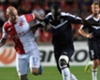 Miroslav Stoch Youssouf Sabaly Slavia Praha Bordeaux UEFA Europa League 20092018 Miroslav Stoch Youssouf Sabaly Slavia Praha Bordeaux UEFA Europa League 20092018