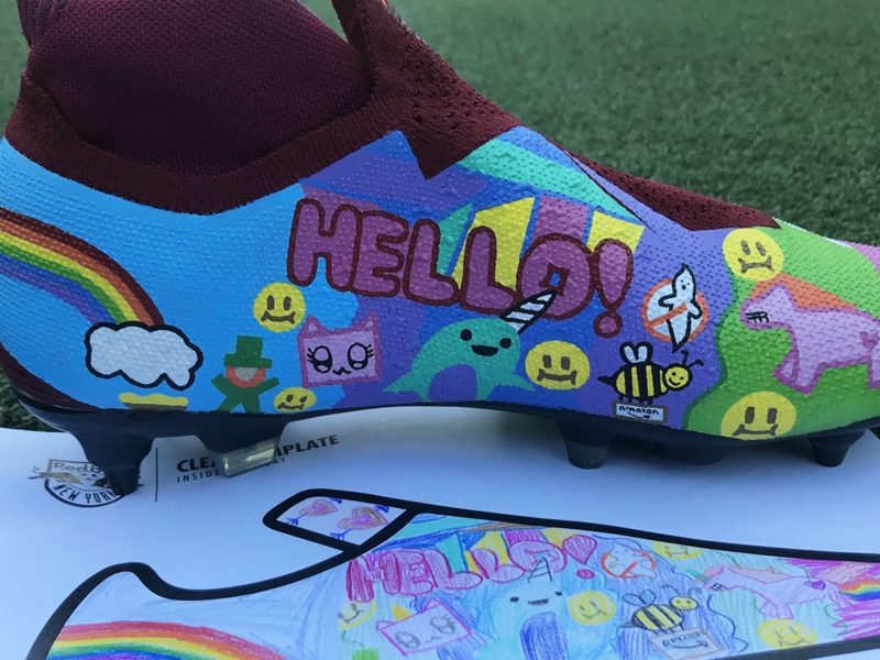 New York Red Bulls to wear special boots in support of Tackle Kids Cancer