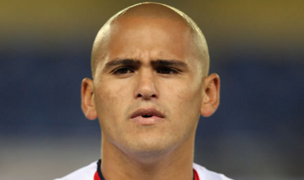 El internacional chileno Humberto Suazo, delantero del Zaragoza (Getty Images)