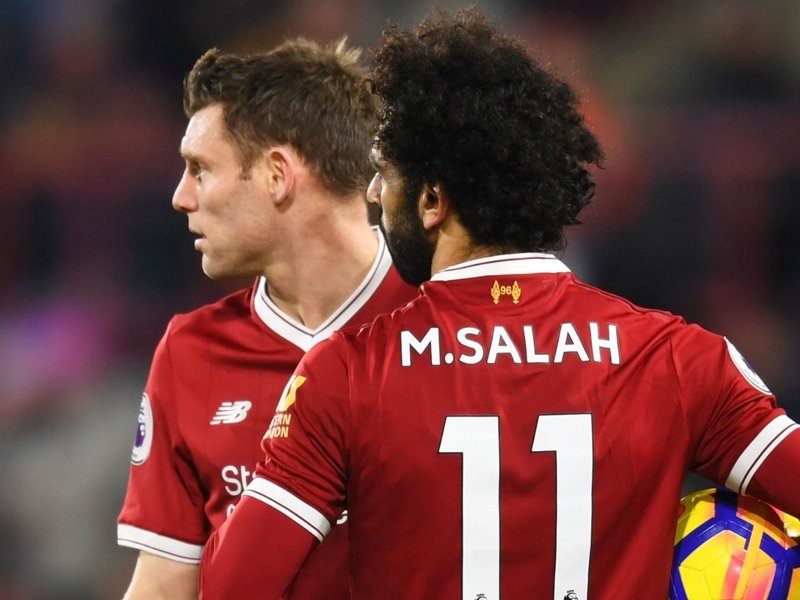 Milner congratulates Salah on winning Puskas Award with his seventh-best goal