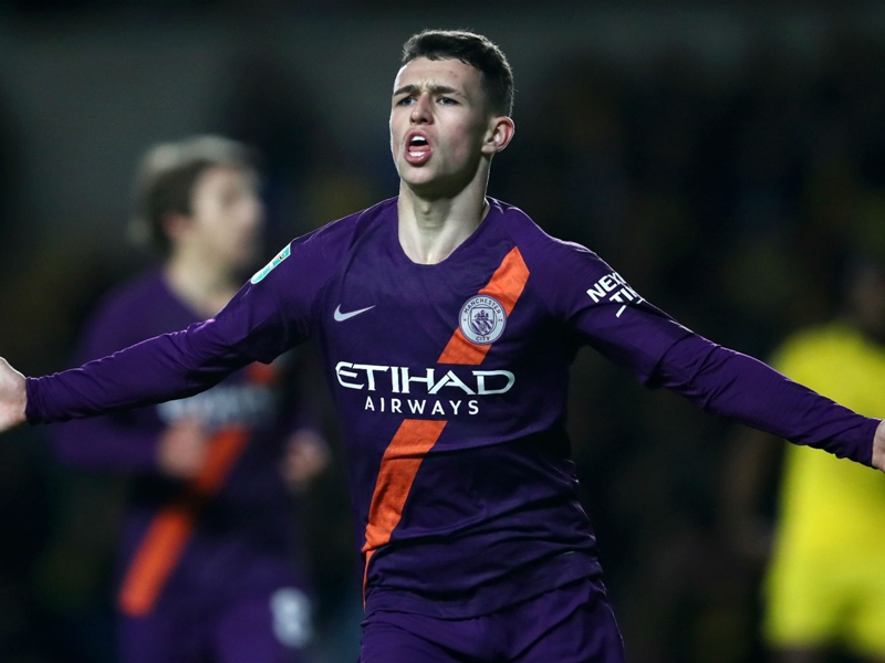 'Genius' Phil Foden shines on latest Man City showing