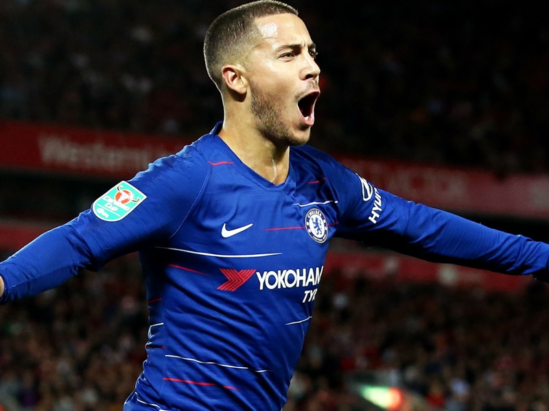 'Man-mark Hazard like I did Messi!' - Brown reveals how Man Utd can stop Chelsea star